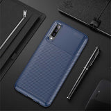 Galaxy A50 Kılıf Zore Negro Silikon Kapak Lacivert