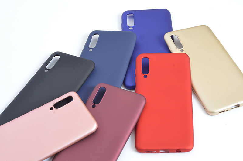 Galaxy A50 Kılıf Zore Premier Silikon Kapak Rose Gold