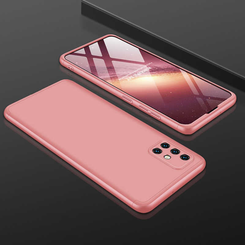 Galaxy A51 Kılıf Zore Ays Kapak Rose Gold