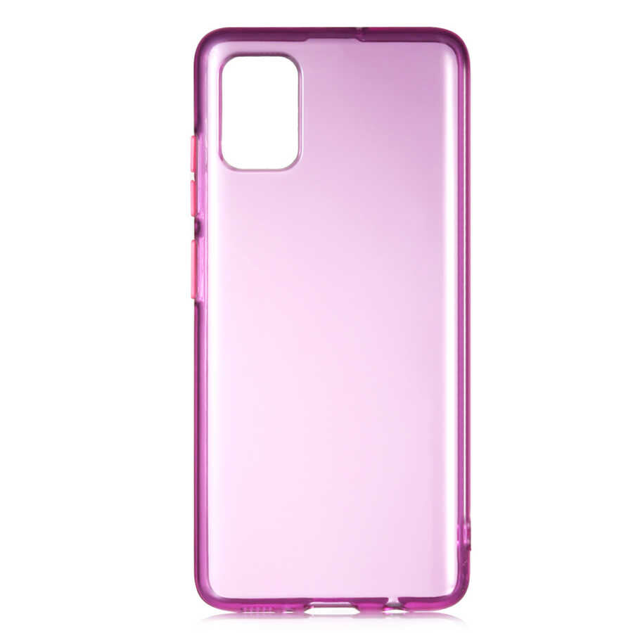 Galaxy A51 Kılıf Zore Bistro Kapak Mor