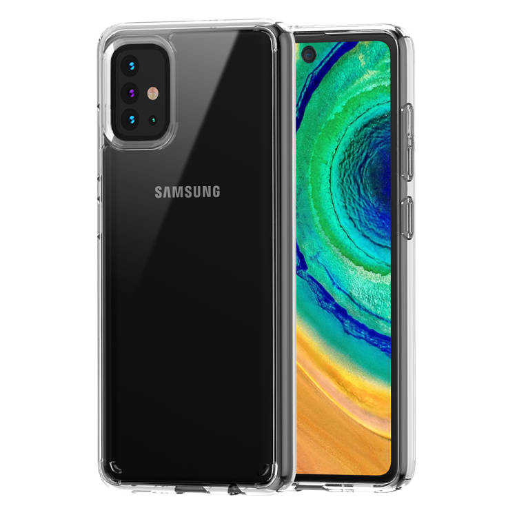 Galaxy A51 Kılıf Zore Coss Kapak Renksiz