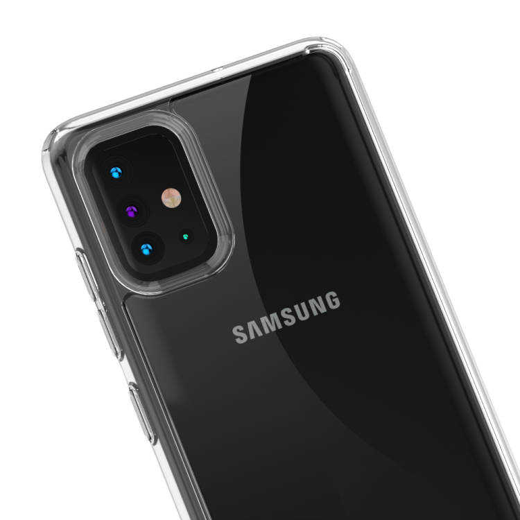 Galaxy A51 Kılıf Zore Coss Kapak Renksiz