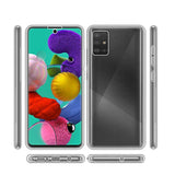 Galaxy A51 Kılıf Zore Enjoy Kapak Renksiz