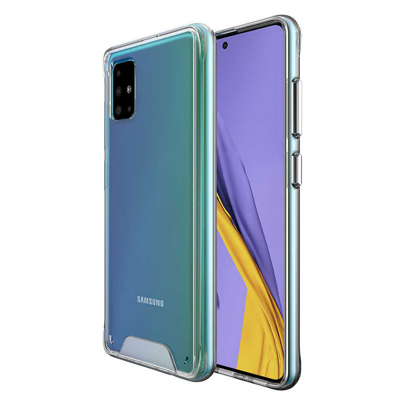 Galaxy A51 Kılıf Zore Gard Silikon Renksiz