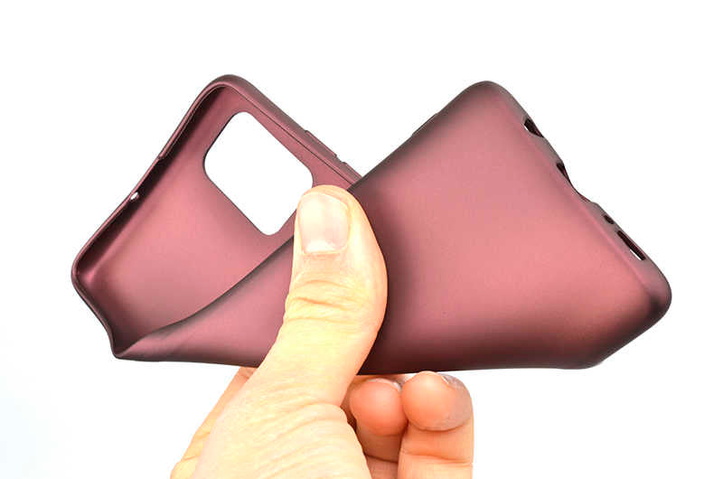Galaxy A51 Kılıf Zore Premier Silikon Kapak Kırmızı