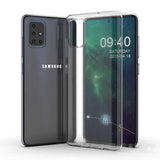 Galaxy A51 Kılıf Zore Süper Silikon Kapak Renksiz