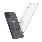 Galaxy A51 Kılıf Zore Süper Silikon Kapak Renksiz
