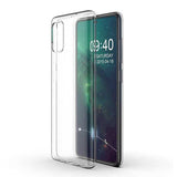 Galaxy A51 Kılıf Zore Süper Silikon Kapak Renksiz