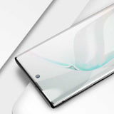 Galaxy A51 Zore Kenarları Kırılmaya Dayanıklı Cam Ekran Koruyucu Siyah