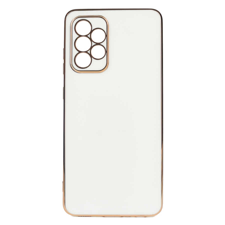 Galaxy A52 Kılıf Zore Bark Kapak Beyaz