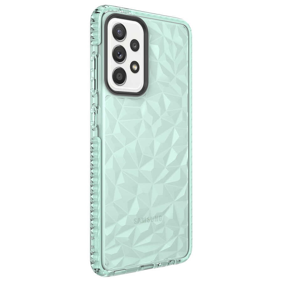 Galaxy A52 Kılıf Zore Buzz Kapak Mor