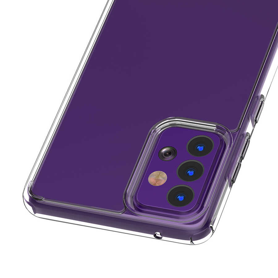 Galaxy A52 Kılıf Zore Coss Kapak Renksiz