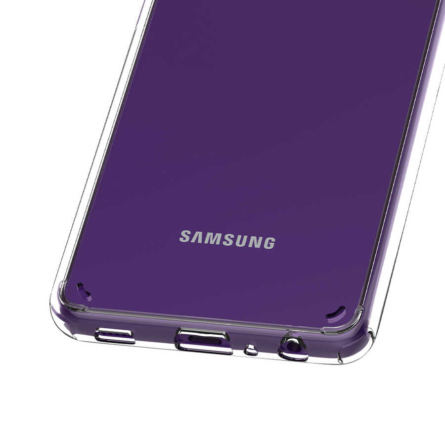 Galaxy A52 Kılıf Zore Coss Kapak Renksiz