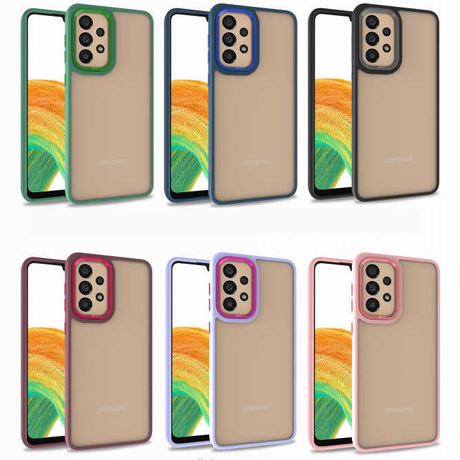 Galaxy A52 Kılıf Zore Flora Kapak Siyah