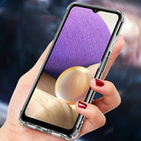 Galaxy A52 Kılıf Zore Nitro Anti Shock Silikon Renksiz
