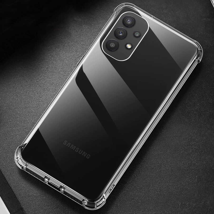Galaxy A52 Kılıf Zore Nitro Anti Shock Silikon Renksiz