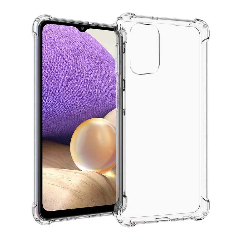 Galaxy A52 Kılıf Zore Nitro Anti Shock Silikon Renksiz