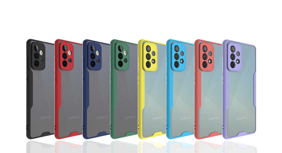 Galaxy A52 Kılıf Zore Parfe Kapak Lacivert