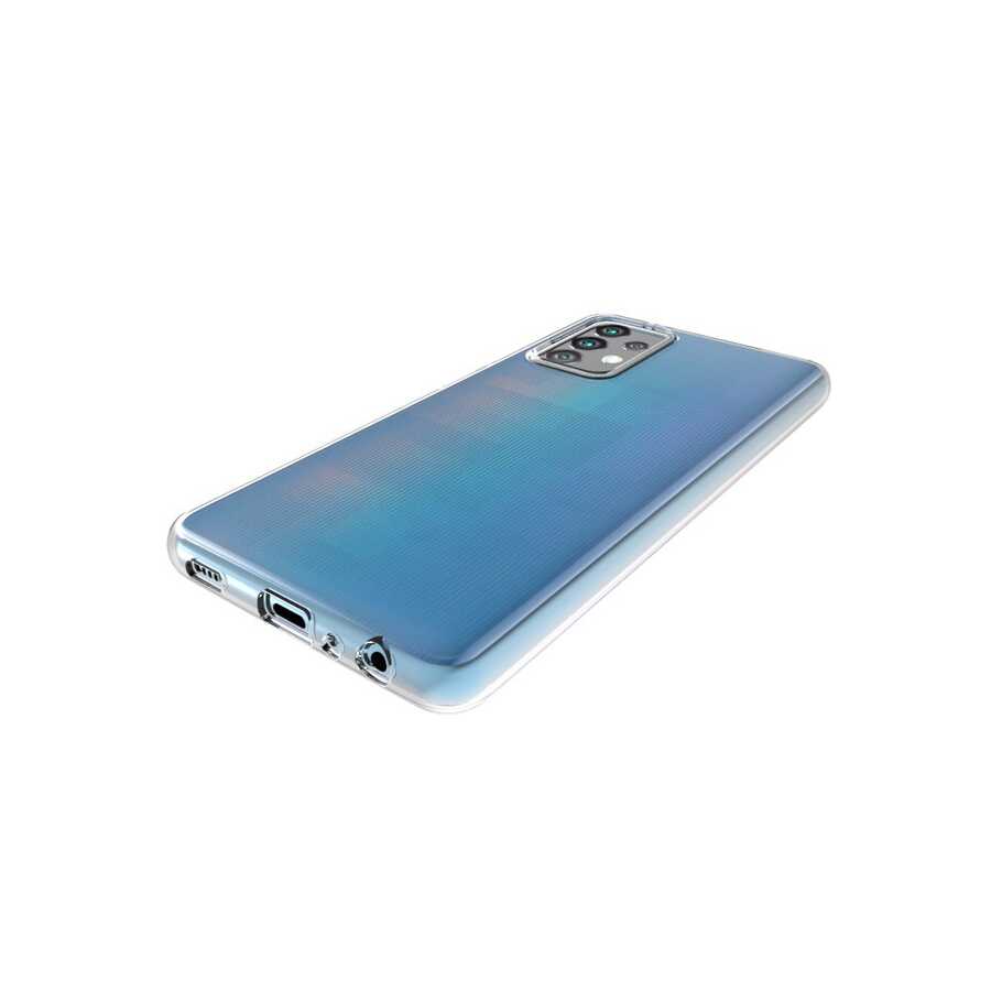 Galaxy A52 Kılıf Zore Süper Silikon Kapak Renksiz