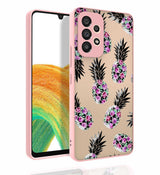 Galaxy A53 5G Kılıf Desenli Kamera Korumalı Parlak Zore Nora Kapak NO1