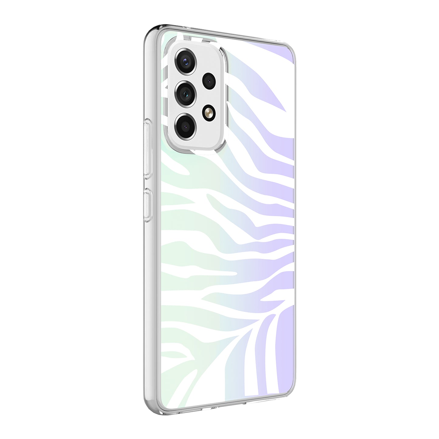 Galaxy A53 5G Kılıf Zore M-Blue Desenli Kapak Zebra No1