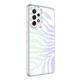Galaxy A53 5G Kılıf Zore M-Blue Desenli Kapak Zebra No1