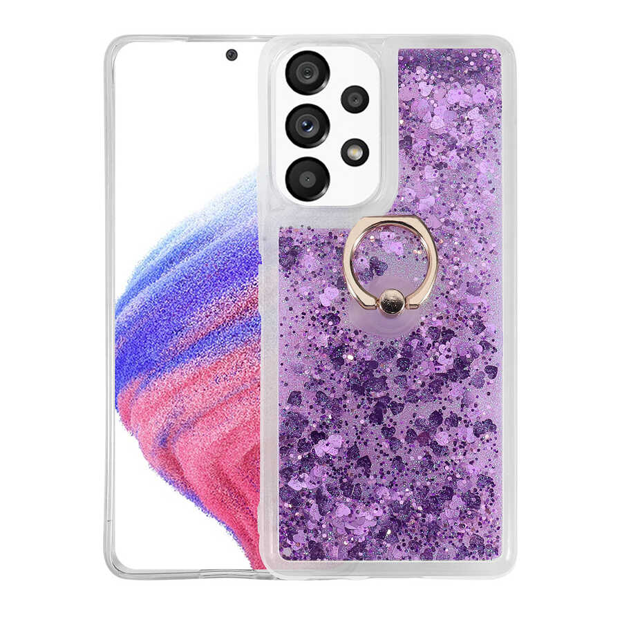 Galaxy A53 5G Kılıf Zore Milce Kapak Mor