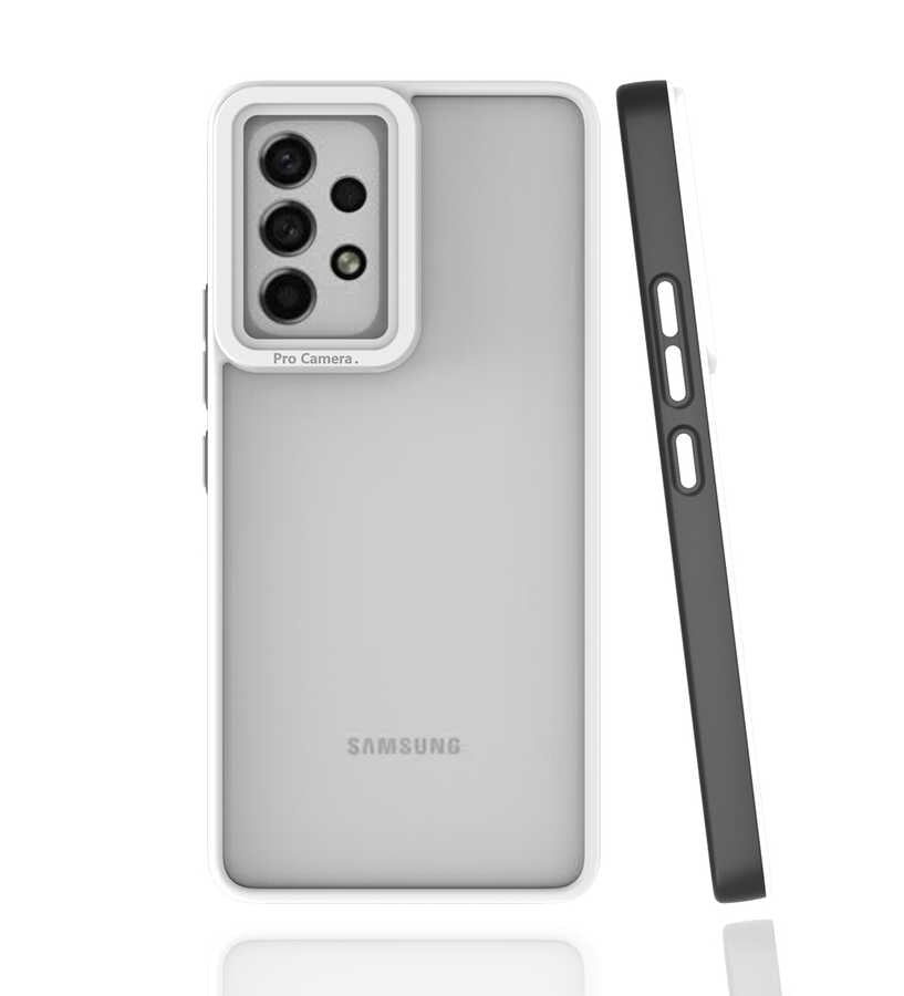 Galaxy A53 5G Kılıf Zore Mima Kapak Siyah