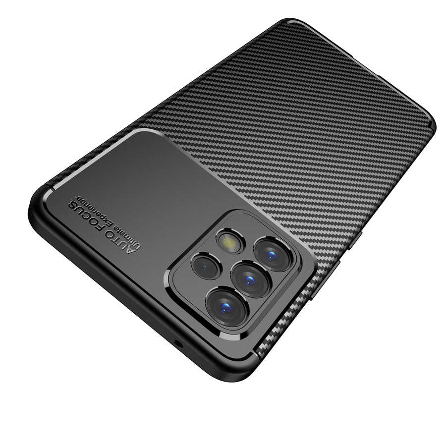 Galaxy A53 5G Kılıf Zore Negro Silikon Kapak Siyah