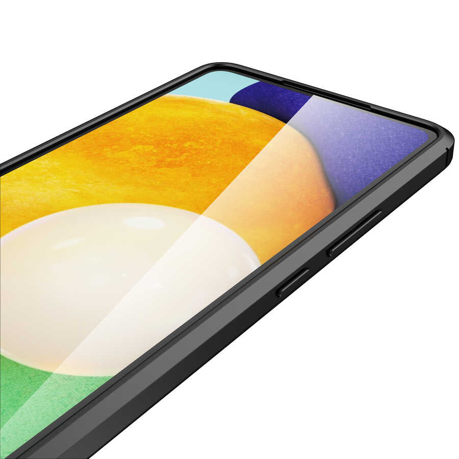 Galaxy A53 5G Kılıf Zore Niss Silikon Kapak Siyah