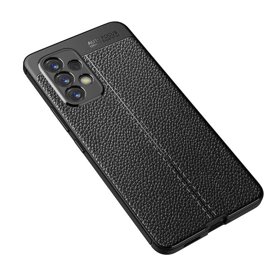 Galaxy A53 5G Kılıf Zore Niss Silikon Kapak Siyah