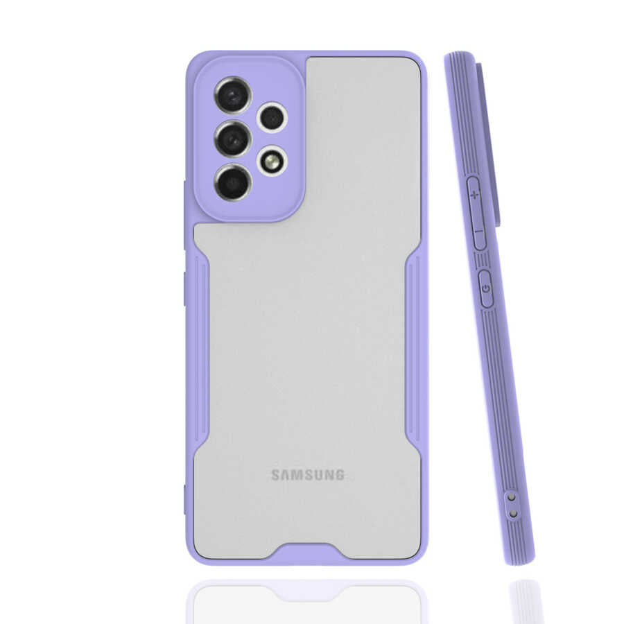 Galaxy A53 5G Kılıf Zore Parfe Kapak Siyah