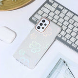 Galaxy A53 5G Kılıf Zore Sidney Desenli Sert Kapak Flower No3