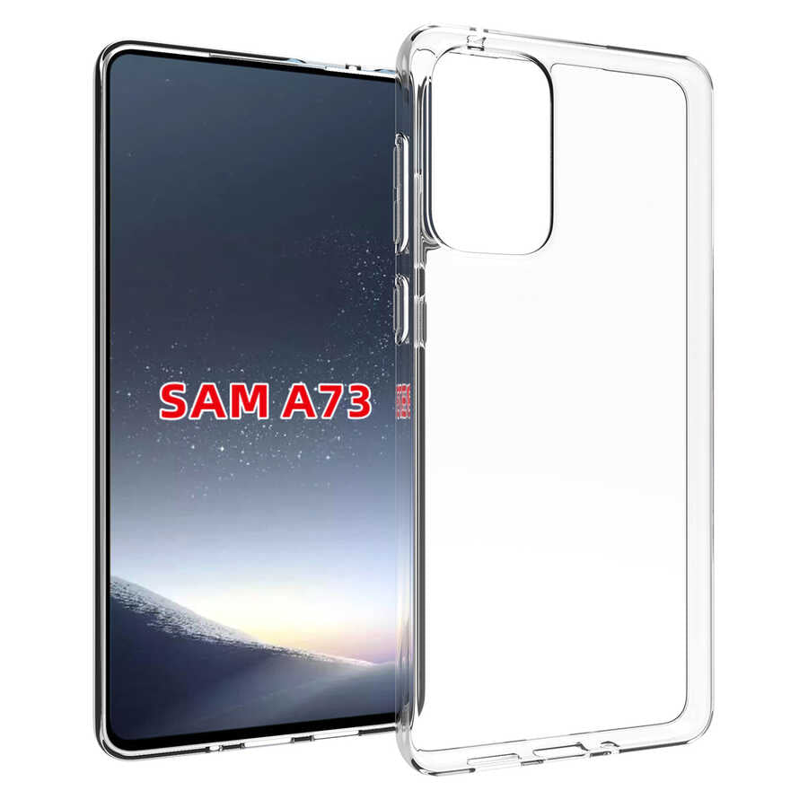 Galaxy A53 5G Kılıf Zore Süper Silikon Kapak Renksiz