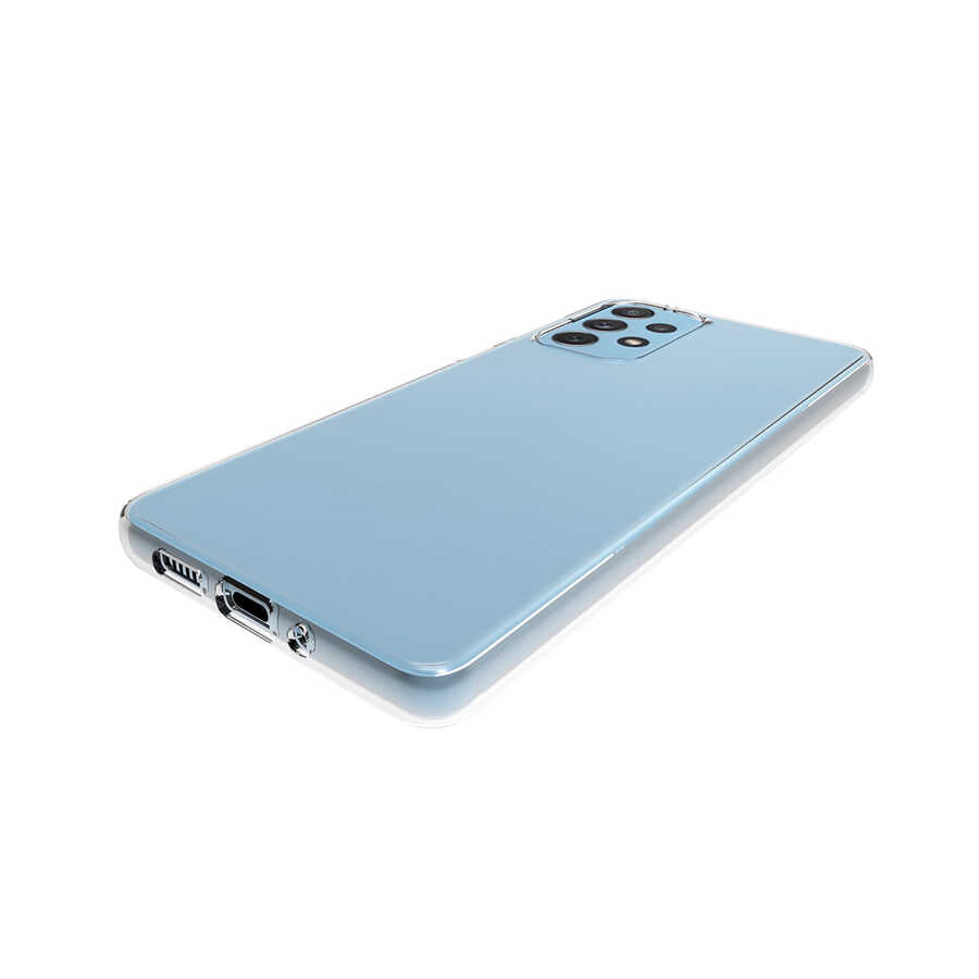 Galaxy A53 5G Kılıf Zore Süper Silikon Kapak Renksiz