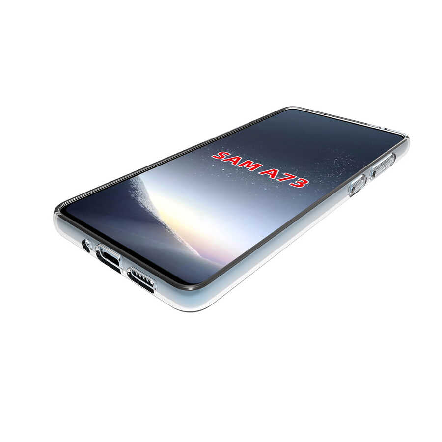 Galaxy A53 5G Kılıf Zore Süper Silikon Kapak Renksiz