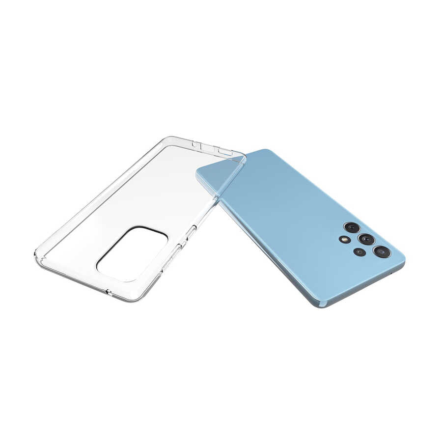 Galaxy A53 5G Kılıf Zore Süper Silikon Kapak Renksiz