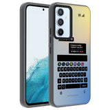 Galaxy A54 Kılıf Desenli Zore Dragon Sert Kapak Klavye