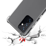Galaxy A54 Kılıf Zore Nitro Anti Shock Silikon Renksiz