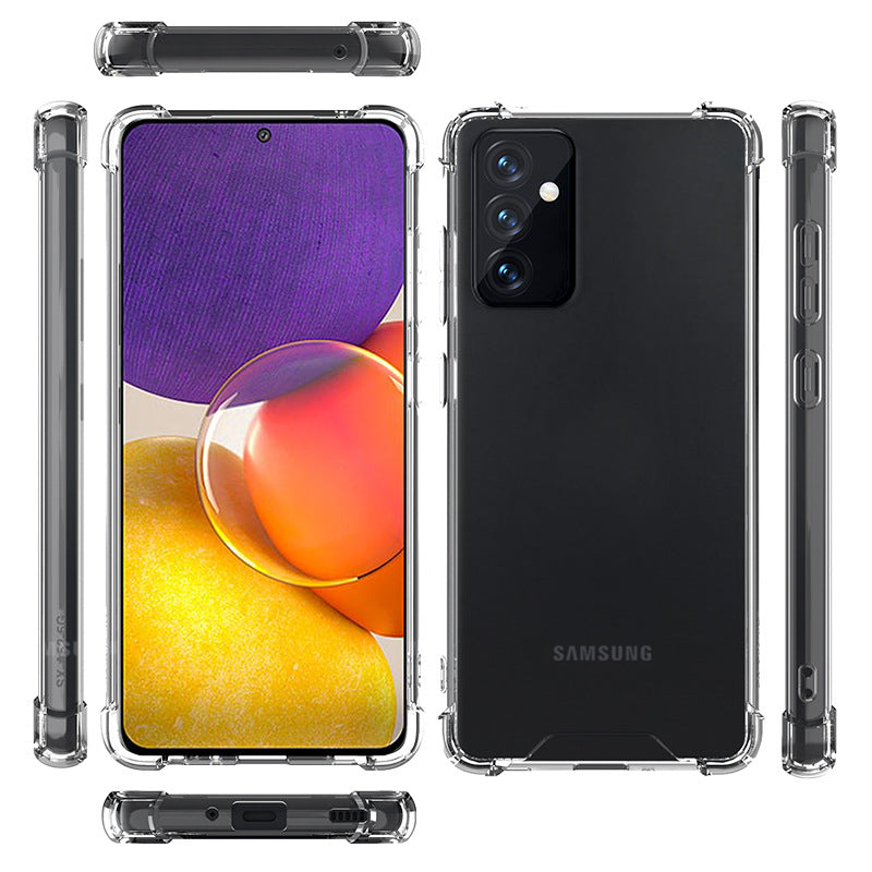 Galaxy A54 Kılıf Zore Nitro Anti Shock Silikon Renksiz