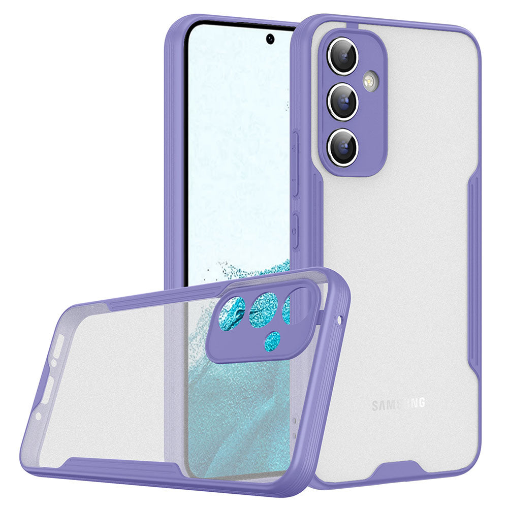 Galaxy A54 Kılıf Zore Parfe Kapak Mor