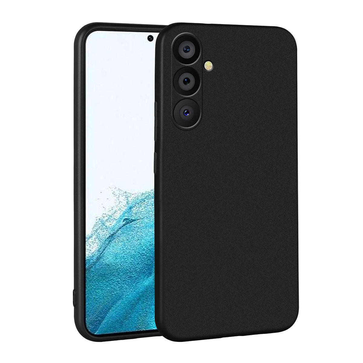 Galaxy A54 Kılıf Zore Premier Silikon Kapak Siyah