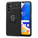 Galaxy A54 Kılıf Zore Ravel Silikon Kapak Siyah
