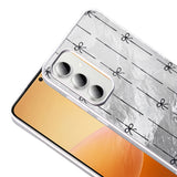 Galaxy A55 Kılıf Desenli Zore Mep Kapak İncili Fiyonk