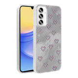 Galaxy A55 Kılıf Kamera Korumalı Figürlü Zore Ponti Silikon Kapak Açık Pembe