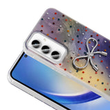 Galaxy A55 Kılıf Kamera Korumalı Figürlü Zore Ponti Silikon Kapak Açık Mavi