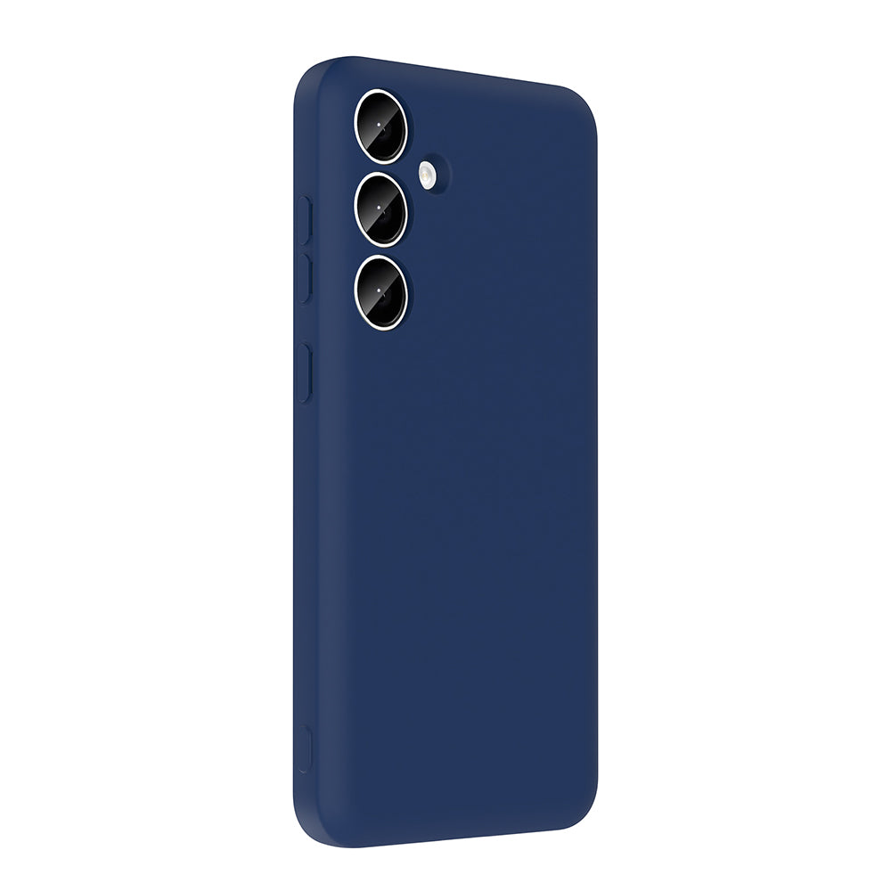 Galaxy A55 Kılıf Kamera Korumalı Kartlık Hazneli Zore Vitra Kapak Kahverengi