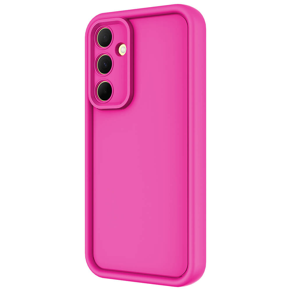 Galaxy A55 Kılıf Kamera Korumalı Zore Ananas Kapak Siyah