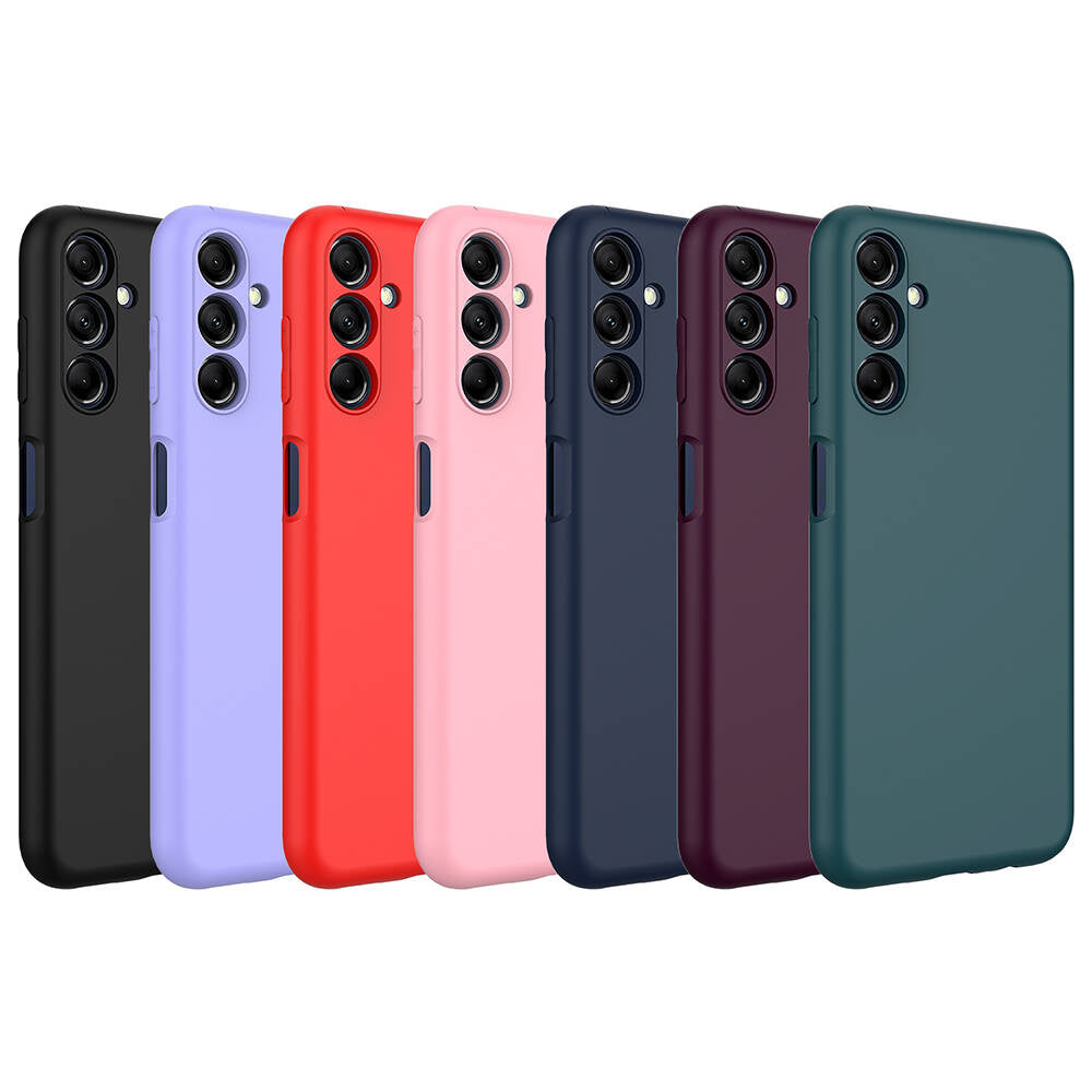 Galaxy A55 Kılıf Zore Mara Lansman Kapak Siyah