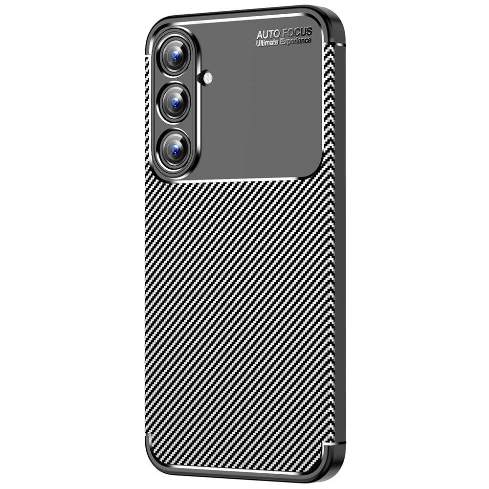 Galaxy A55 Kılıf Zore Negro Silikon Kapak Siyah